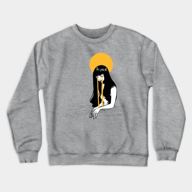 Sad Crewneck Sweatshirt by effifi